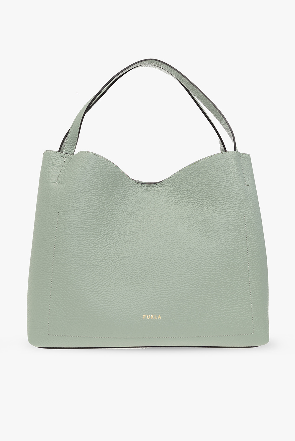 IetpShops Italy Green Primula Large shopper bag Furla small